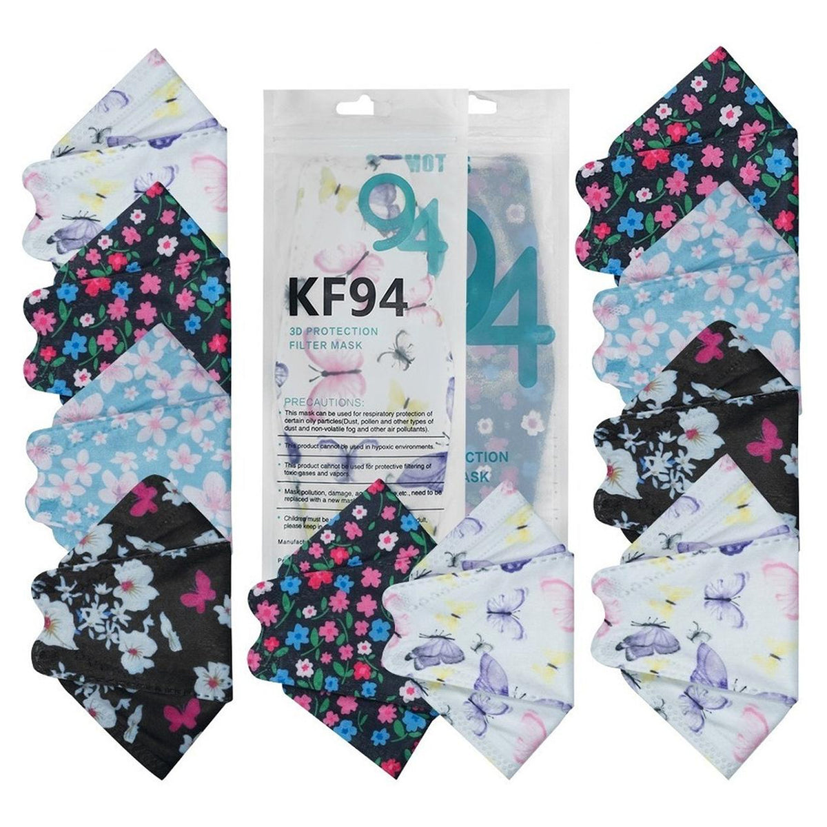 Cubrebocas Kf94 mascarilla certificada adulto Tomods