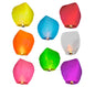 Globos de cantoya con cera, globo del deseo para fiestas 12 piezas