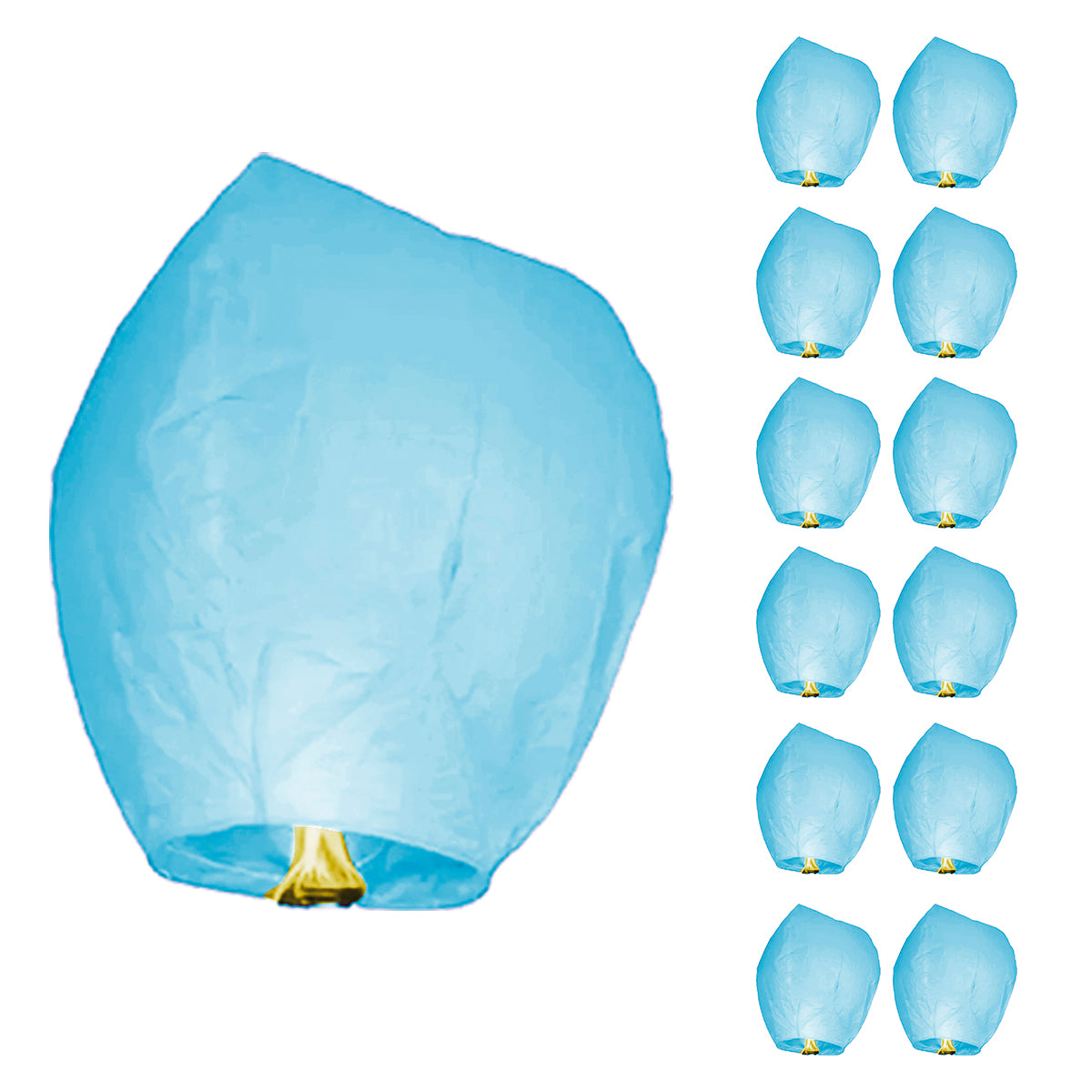 Globos de cantoya con cera, globo del deseo para fiestas 12 piezas