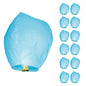 Globos de cantoya con cera, globo del deseo para fiestas 12 piezas
