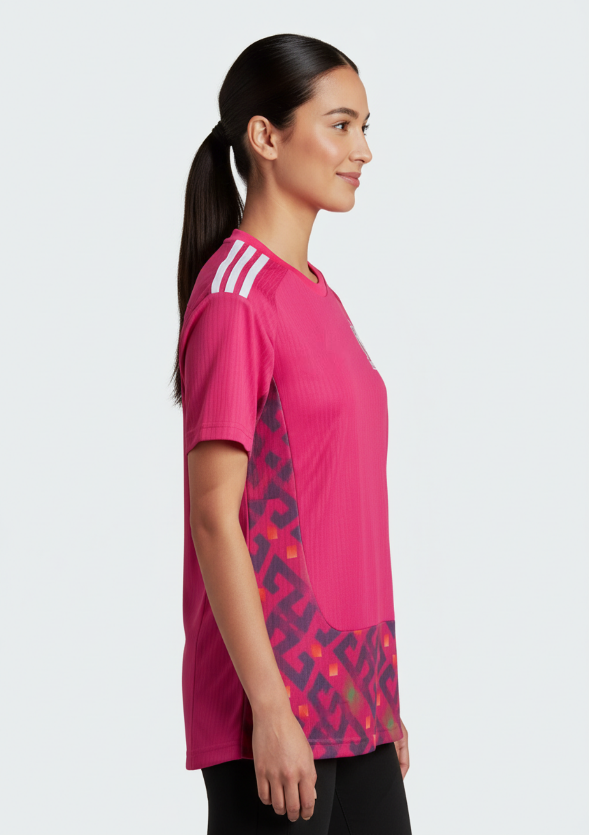 Playera Mujer Selección Mexicana 2026 Rosa Fushia