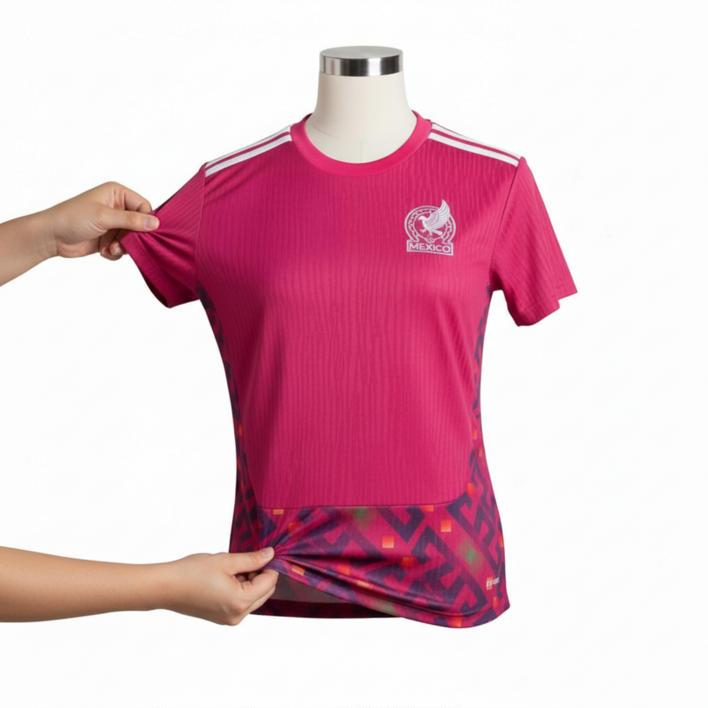 Playera Mujer Selección Mexicana 2026 Rosa Fushia