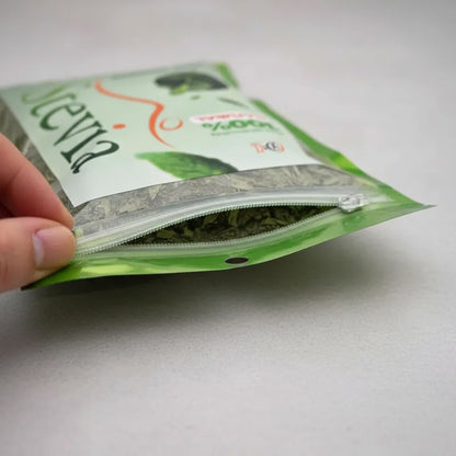 Hoja de Stevia semimolida, 100% Endulzante natural