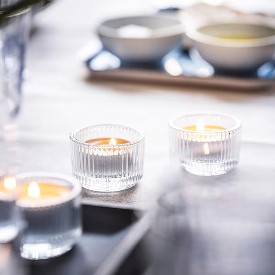 30 Mini velas aromáticas de frutos rojos, perfumadas