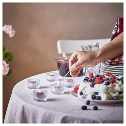 30 Mini velas aromáticas de frutos rojos, perfumadas