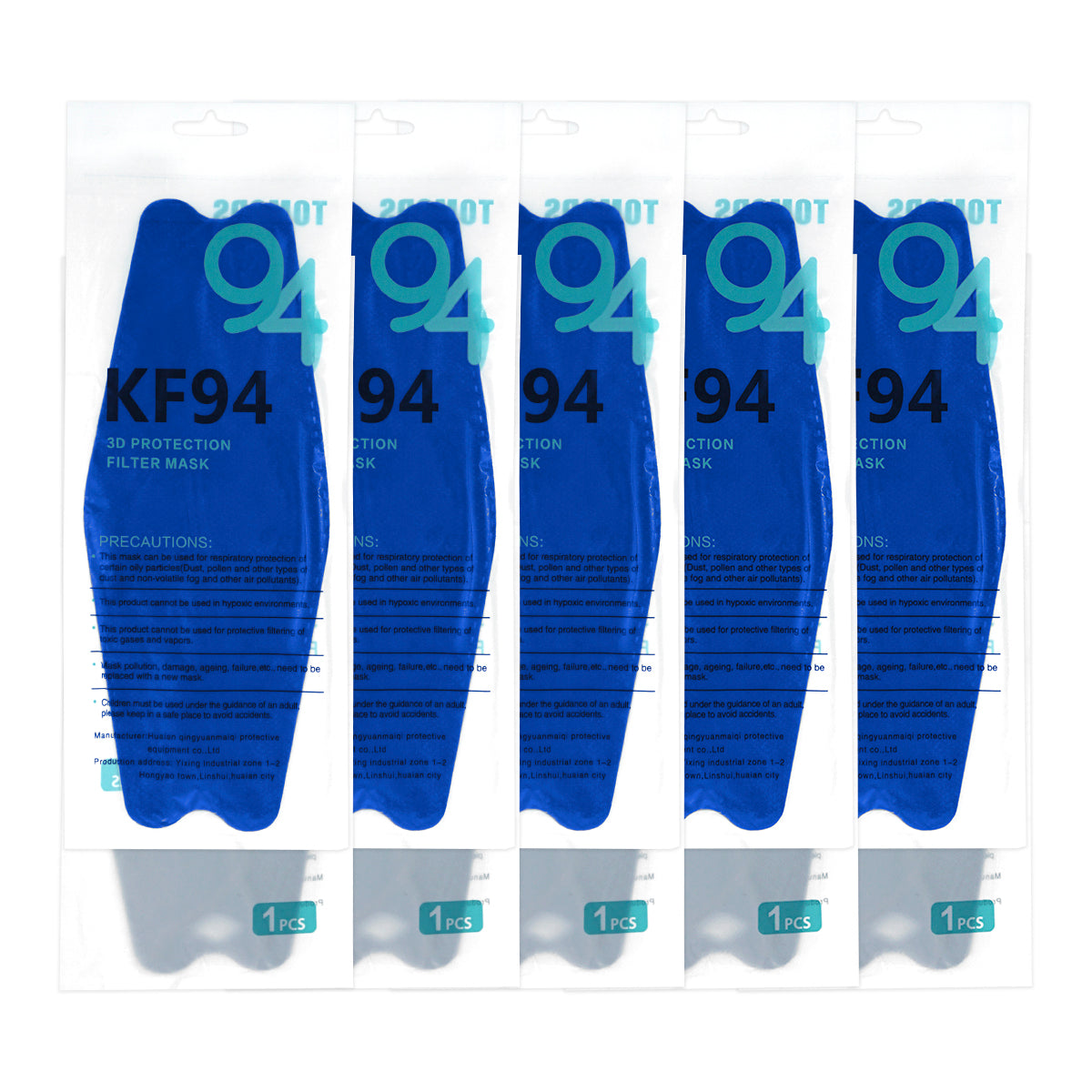 Cubrebocas Kf94 mascarilla certificada adulto Tomods